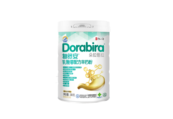 朵拉倍拉复舒安乳酸菌配方羊奶粉300g