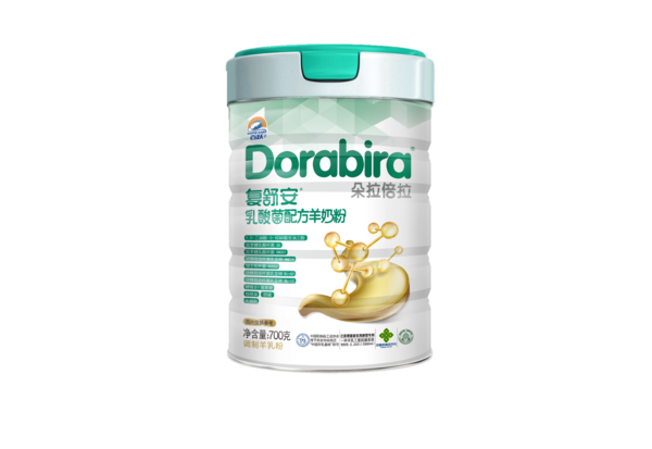 朵拉倍拉复舒安乳酸菌配方羊奶粉
