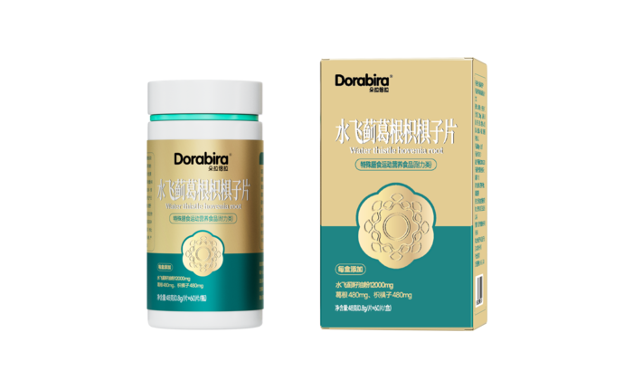 朵拉倍拉水飞蓟葛根枳椇子片